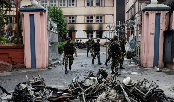 Kondisi Mencekam Nepal Akibat Demonstrasi Anarkis, Militer Ambil Alih Kekuasaan Negara